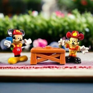 Mickey Mouse Disney Clubhouse Figures Figure Toy Mattel Playhouse Camp Firehouse
